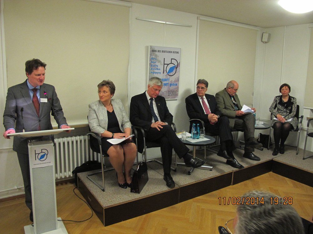 PD Dr. Andreas Otto Weber, Gabriella Scherer, Christian Knauer, Dr. György Csóti, Prof. Dr. Konrad Gündisch, PD Dr. Márta Fata