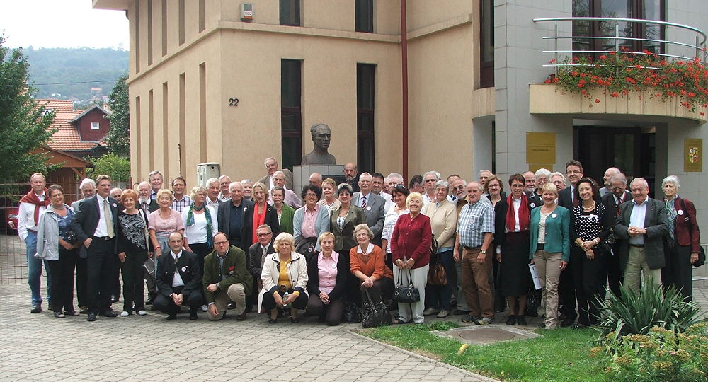 Teilnehmer des Volksgruppensymposiums in Reschitz 2010