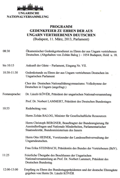 Gedenkfeier